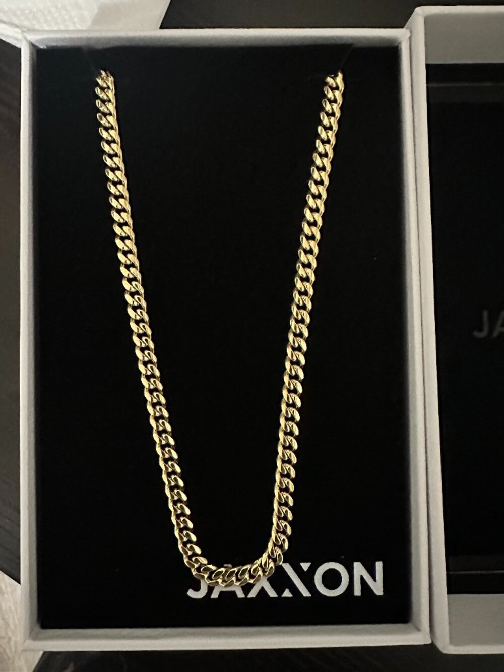 NEW JAXXON 14K Gold Cuban Link Chain 5mm